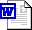 Symbol von Microsoft&reg; Word Dateien