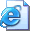 Symbol f&uuml;r Webseiten des Microsoft&reg; Internet Explorer
