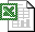 Symbol von Microsoft&reg; Excel Dateien