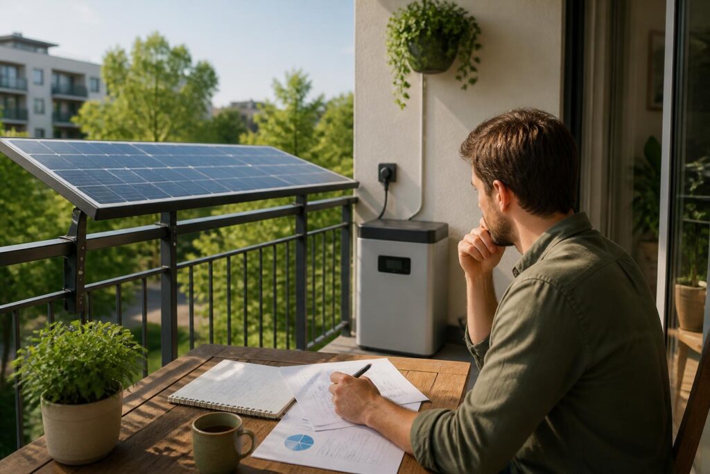 Was sollten Sie überprüfen, bevor Sie Balkon-Solarstromspeicher kaufen?